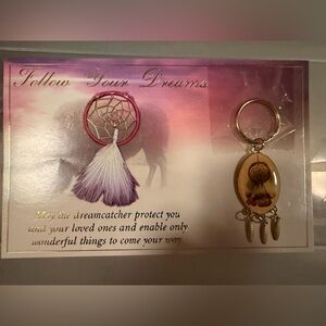 Native American Dreamcatcher Keychain